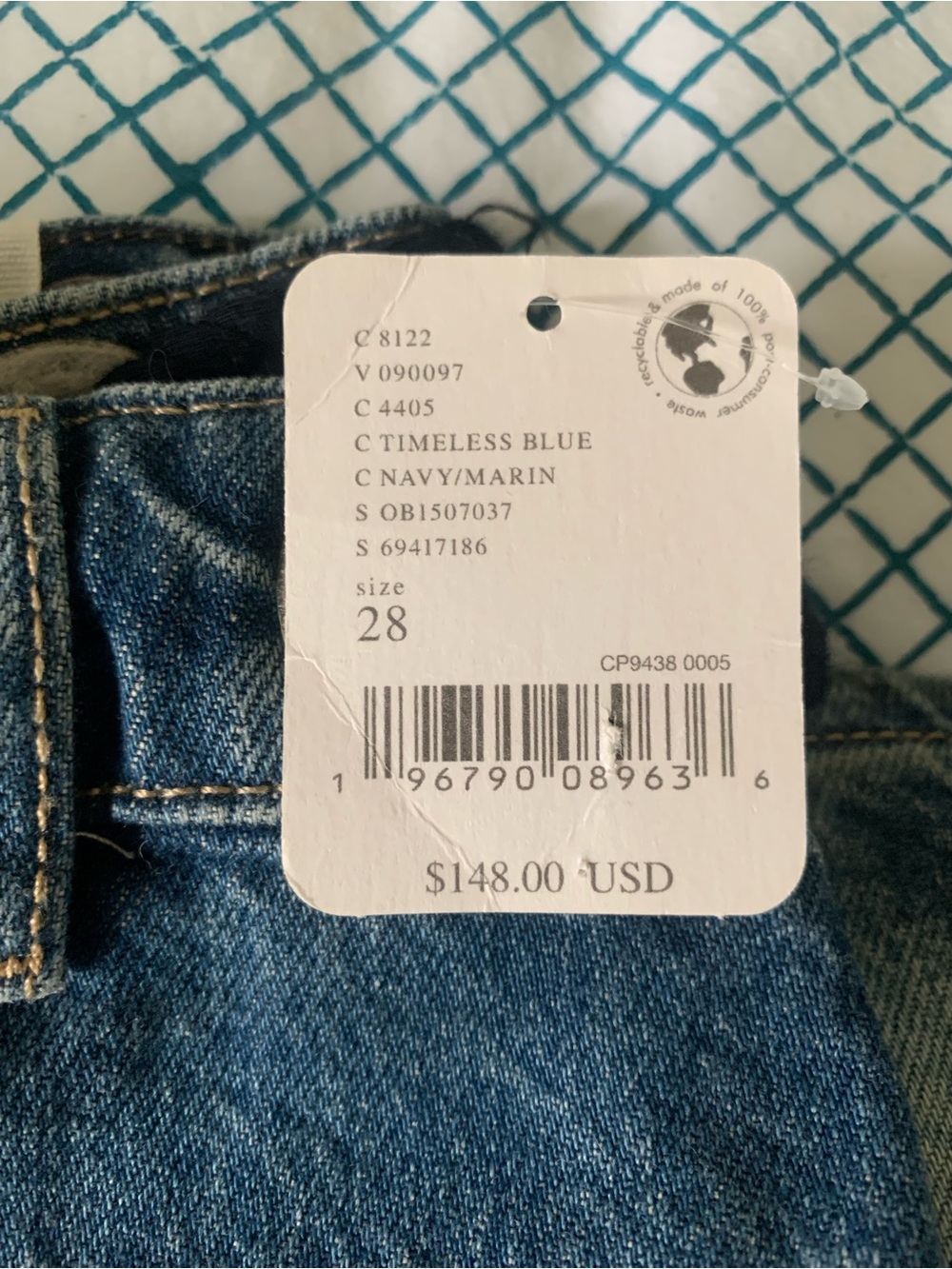 FREE PEOPLE We The Free Moxie Pull-On Barrel Jeans Size 28 NEW - Picture 9 of 16